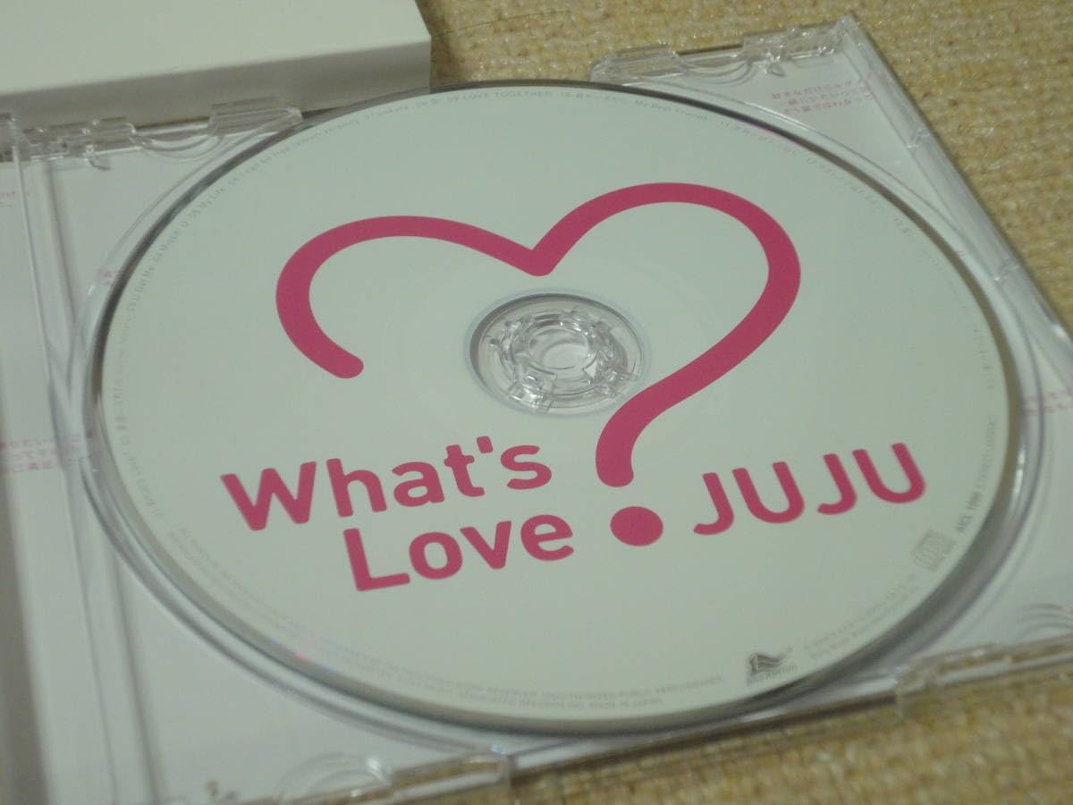Amazon.co.jp美品☆初回限定盤☆What's Love?☆JUJU☆CD